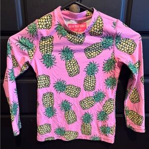 Crewcuts Pink Pineapple Rashguard